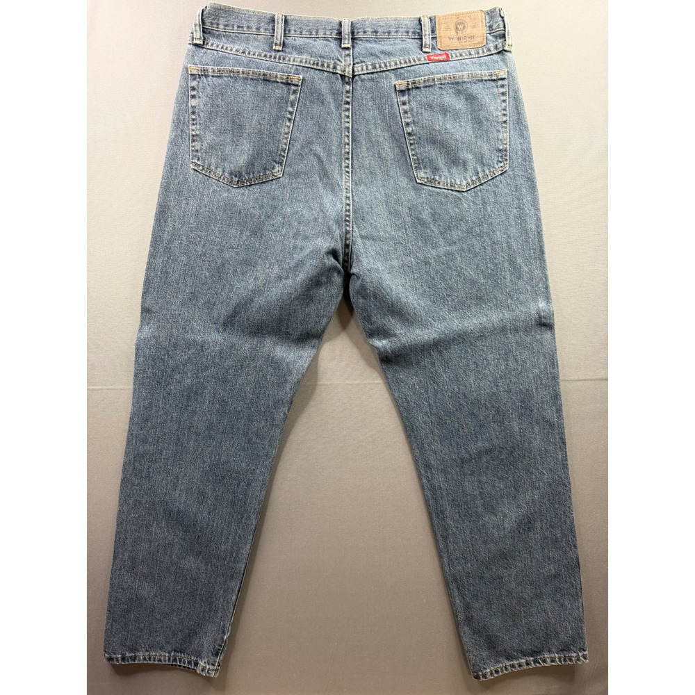 Wrangler Authentics Jeans Mens Medium Wash‎ Straight Leg 9650WQS 38x32